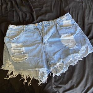 Distressed Shorts